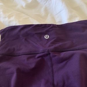 purple lululemon leggings